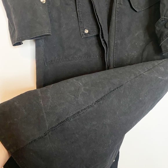 Vintage Circle J Originals Western Cowboy Trench Coat Duster Designs by Renzie - Picture 7 of 8